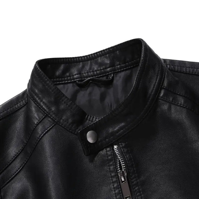 Jaqueta Masculina em Couro Montezari MTZ209