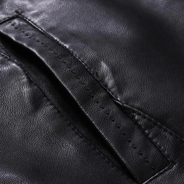 Jaqueta Masculina em Couro Montezari MTZ209