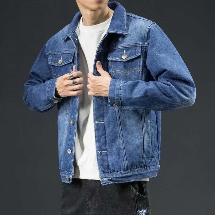 Jaqueta Masculina Jeans Acolchoado Montezari MTZ186