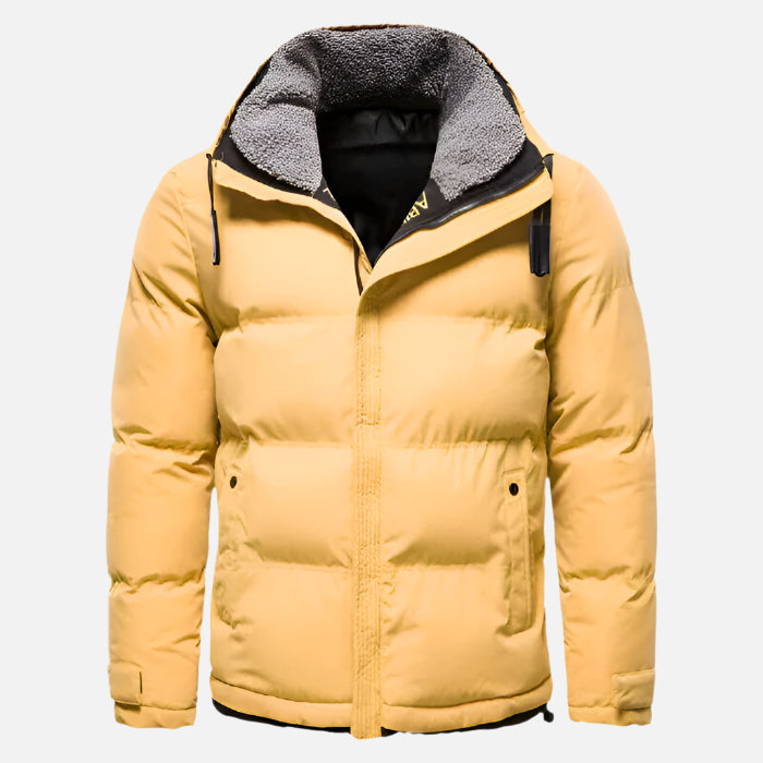 Jaqueta Masculina Puffer Forrada em Lã Montezari MTZ217