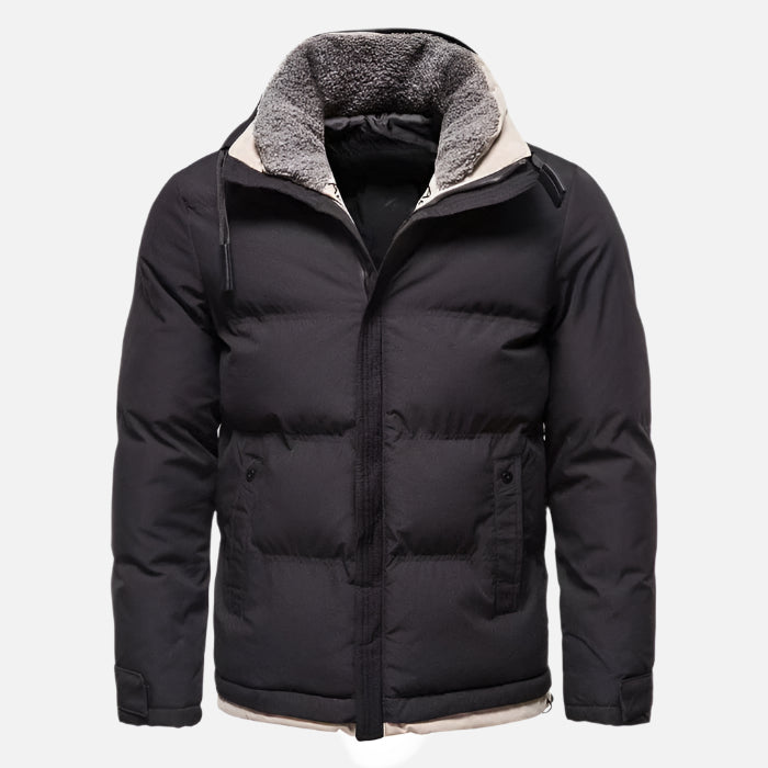 Jaqueta Masculina Puffer Forrada em Lã Montezari MTZ217
