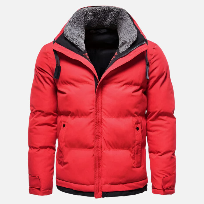 Jaqueta Masculina Puffer Forrada em Lã Montezari MTZ217