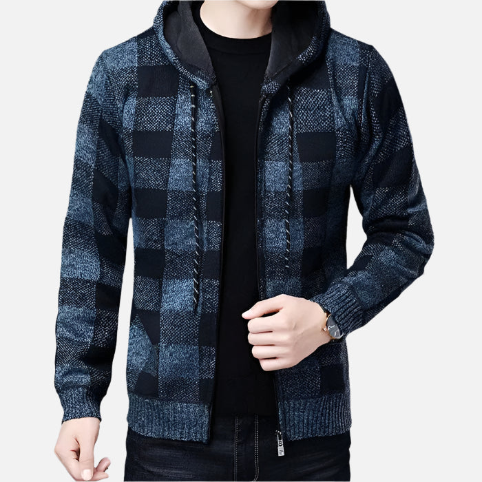 Jaqueta Masculina Xadrez Montezari MTZ132