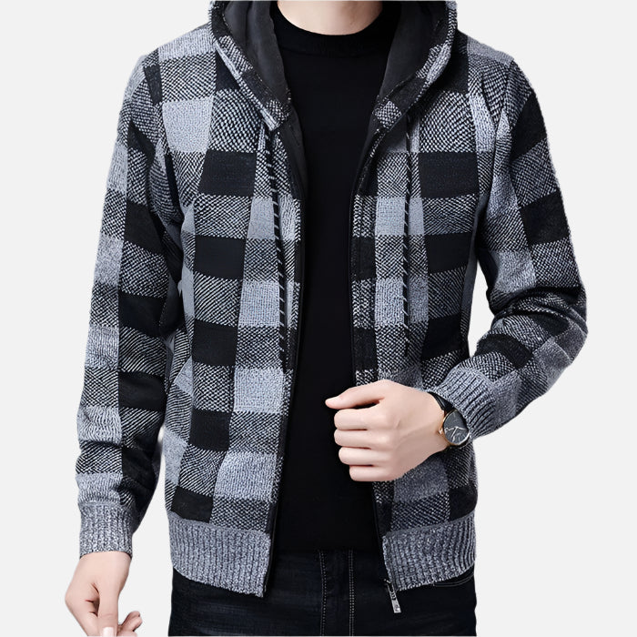 Jaqueta Masculina Xadrez Montezari MTZ132