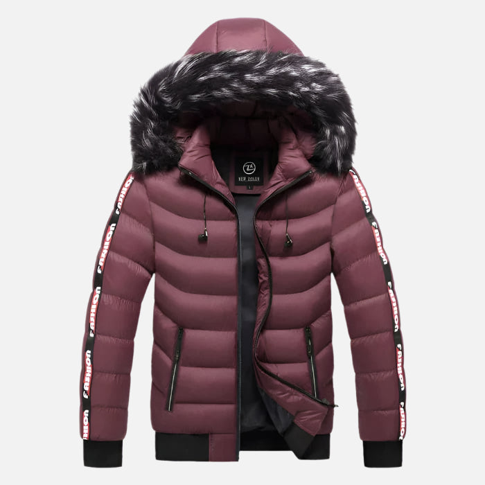 Jaqueta Puffer Masculina Capuz Forrado Montezari MTZ206
