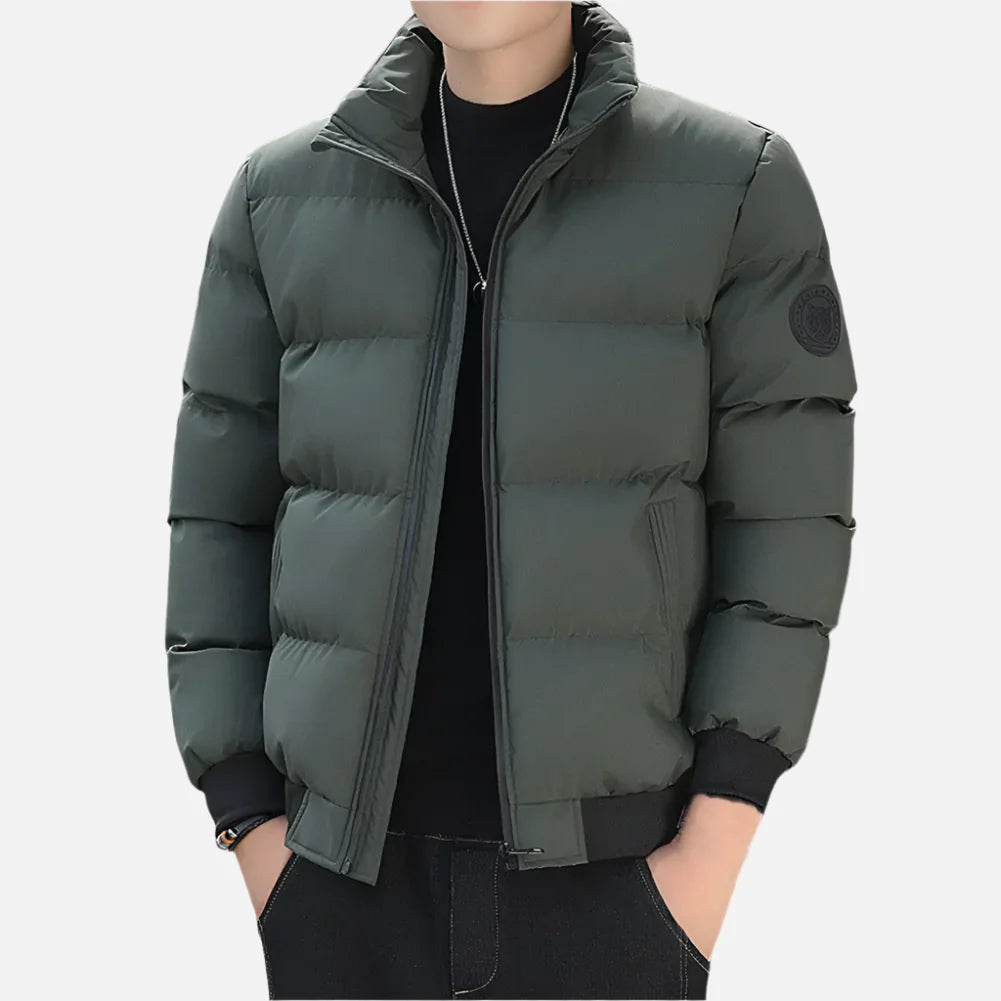 Jaqueta Puffer Masculina com Design Acolchoado Montezari MTZ173