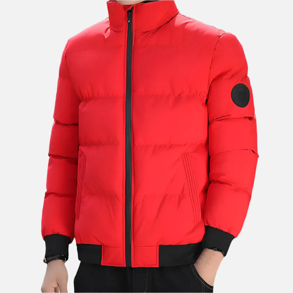 Jaqueta Puffer Masculina com Design Acolchoado Montezari MTZ173