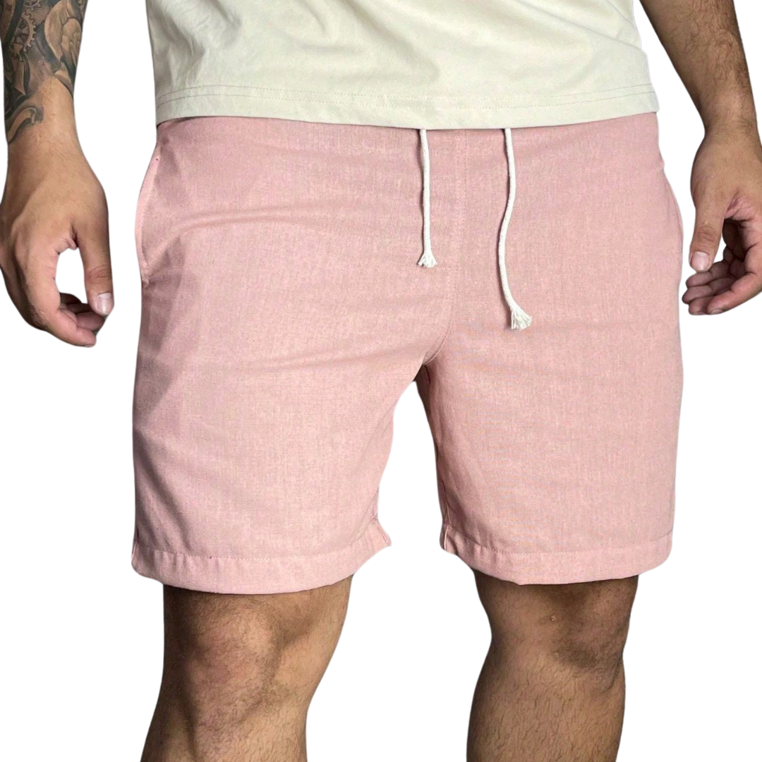 Short Linho Masculino Montezari MTZ122