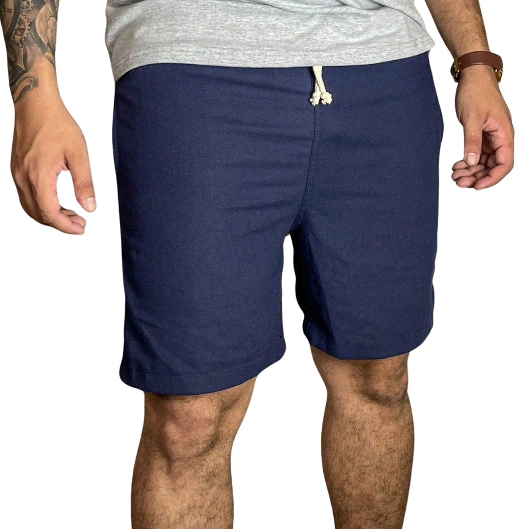 Short Linho Masculino Montezari MTZ122