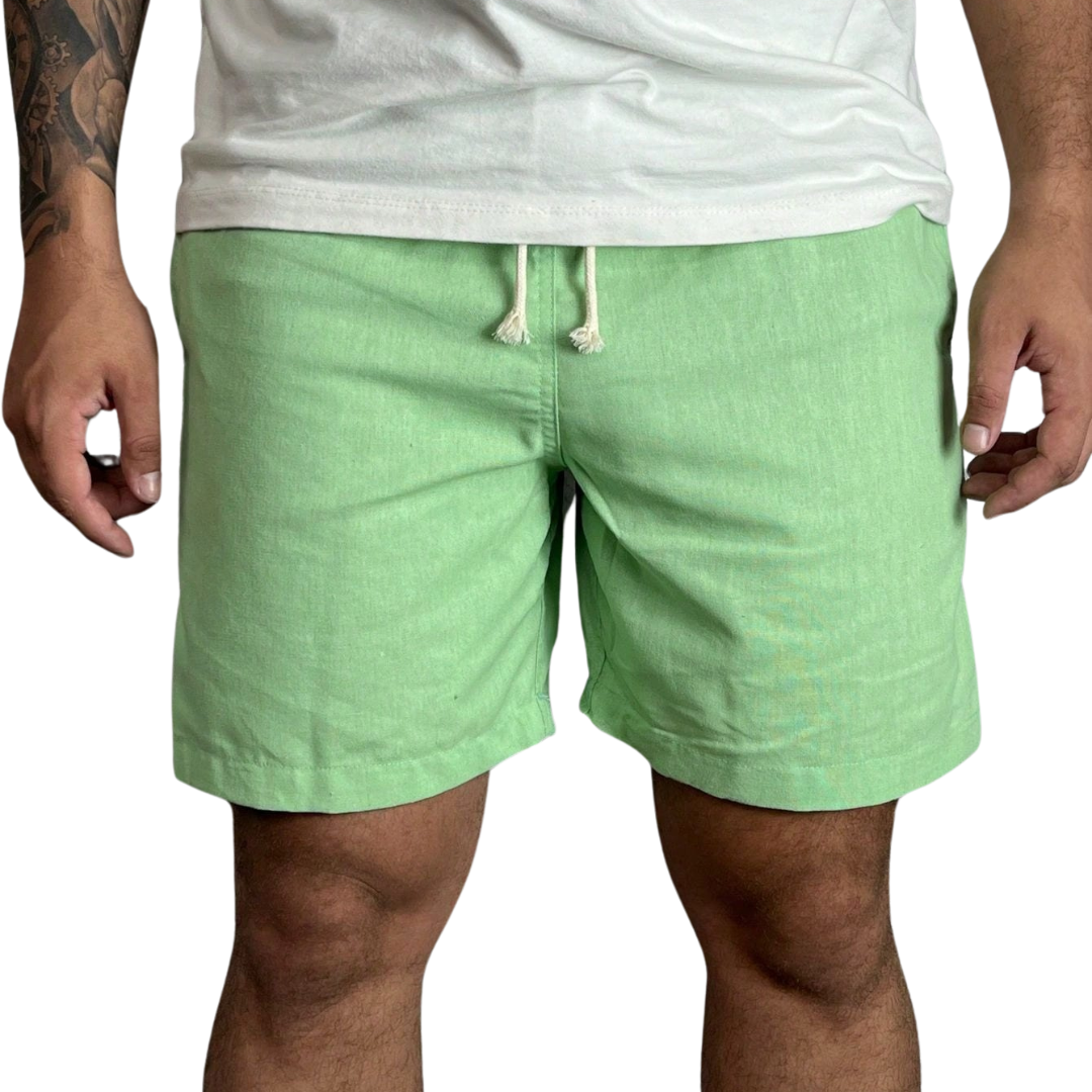 Short Linho Masculino Montezari MTZ122