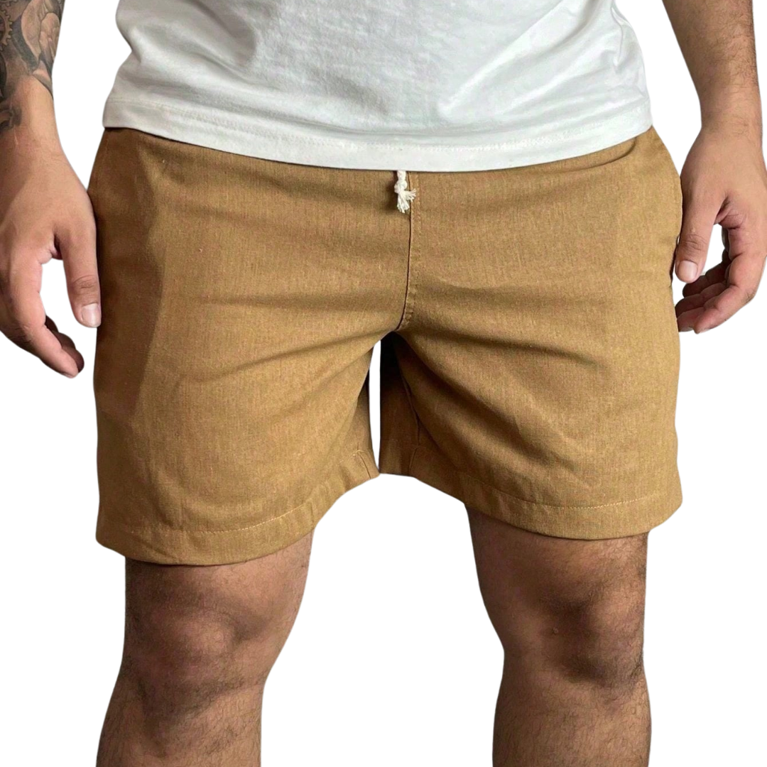 Short Linho Masculino Montezari MTZ122