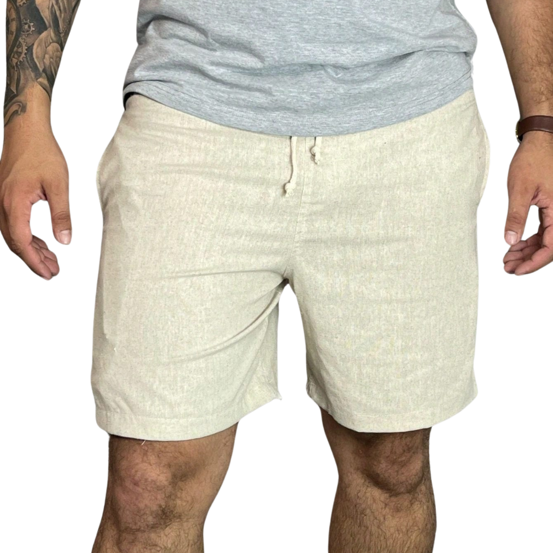 Short Linho Masculino Montezari MTZ122