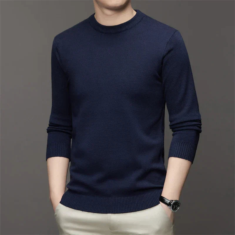 Suéter Casual Masculino Gola Redonda Montezari MTZ235