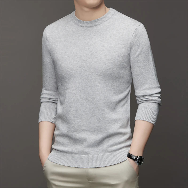 Suéter Casual Masculino Gola Redonda Montezari MTZ235