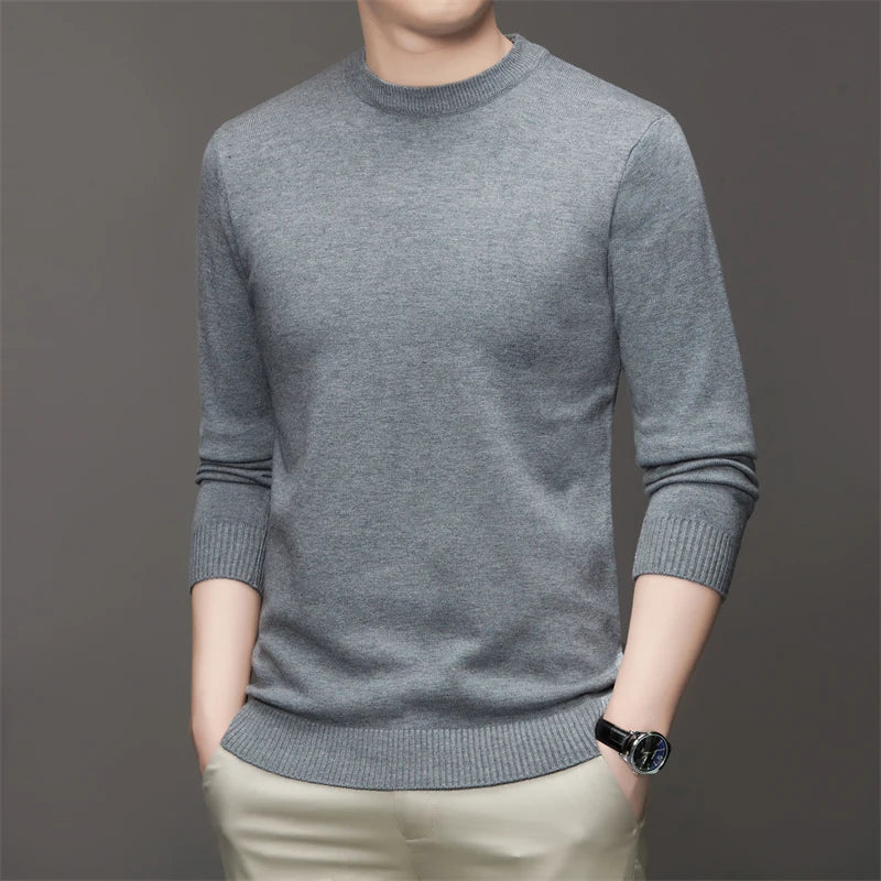 Suéter Casual Masculino Gola Redonda Montezari MTZ235
