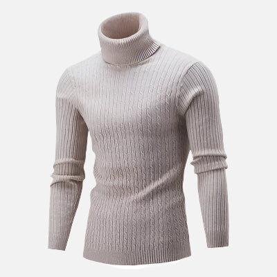 Suéter Masculino Pullover de Gola Alta Montezari MTZ231