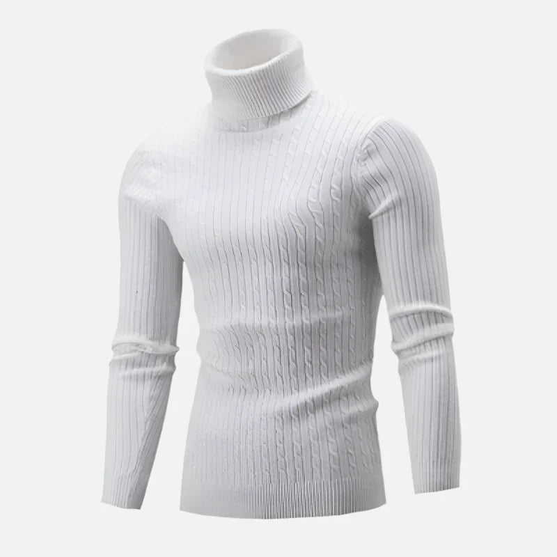 Suéter Masculino Pullover de Gola Alta Montezari MTZ231