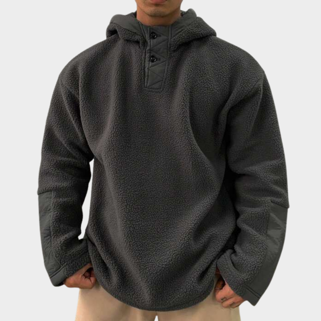Casaco Moletom Masculino com Capuz Montezari MTZ447